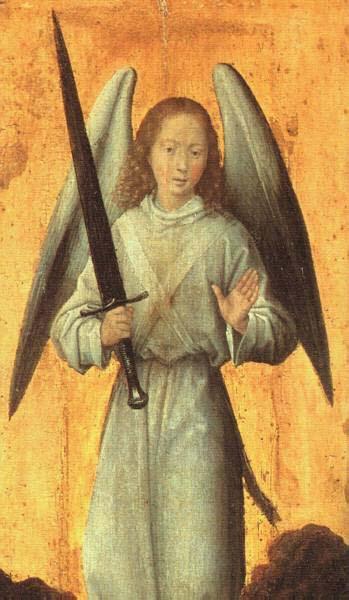 Hans Memling The Archangel Michael Germany oil painting art
